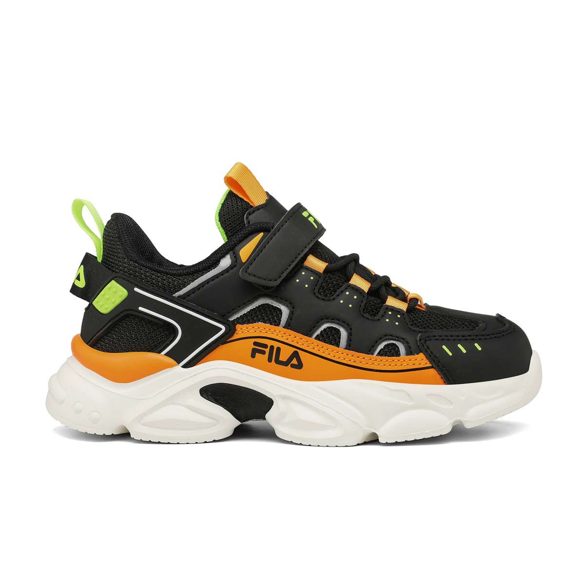 FILA αθλητικό MEMORY SPINEL 3YF33002 Μαύρο-Πορτοκαλί 
