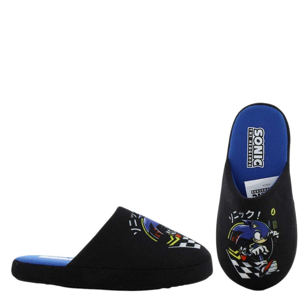 SONIC Παντόφλες  Μαύρο 
