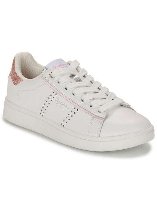 Pepe Jeans Παιδικά Sneakers για κορίτσι PGS30600 800 Λευκό 