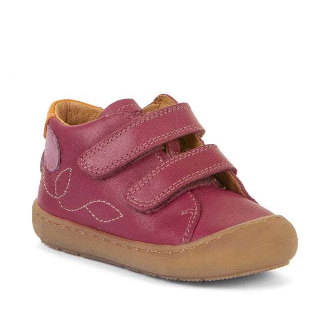 Froddo Παιδικά Μποτάκια για κορίτσι Ollie Flower Pink/Gold G2130330-1 Ροζ 