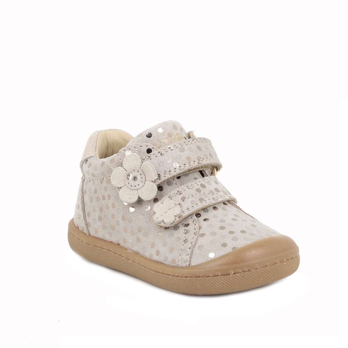 Primigi  Δερμάτινo Ανατομικό Μποτάκι 6906622 Γκρι Ασημί 